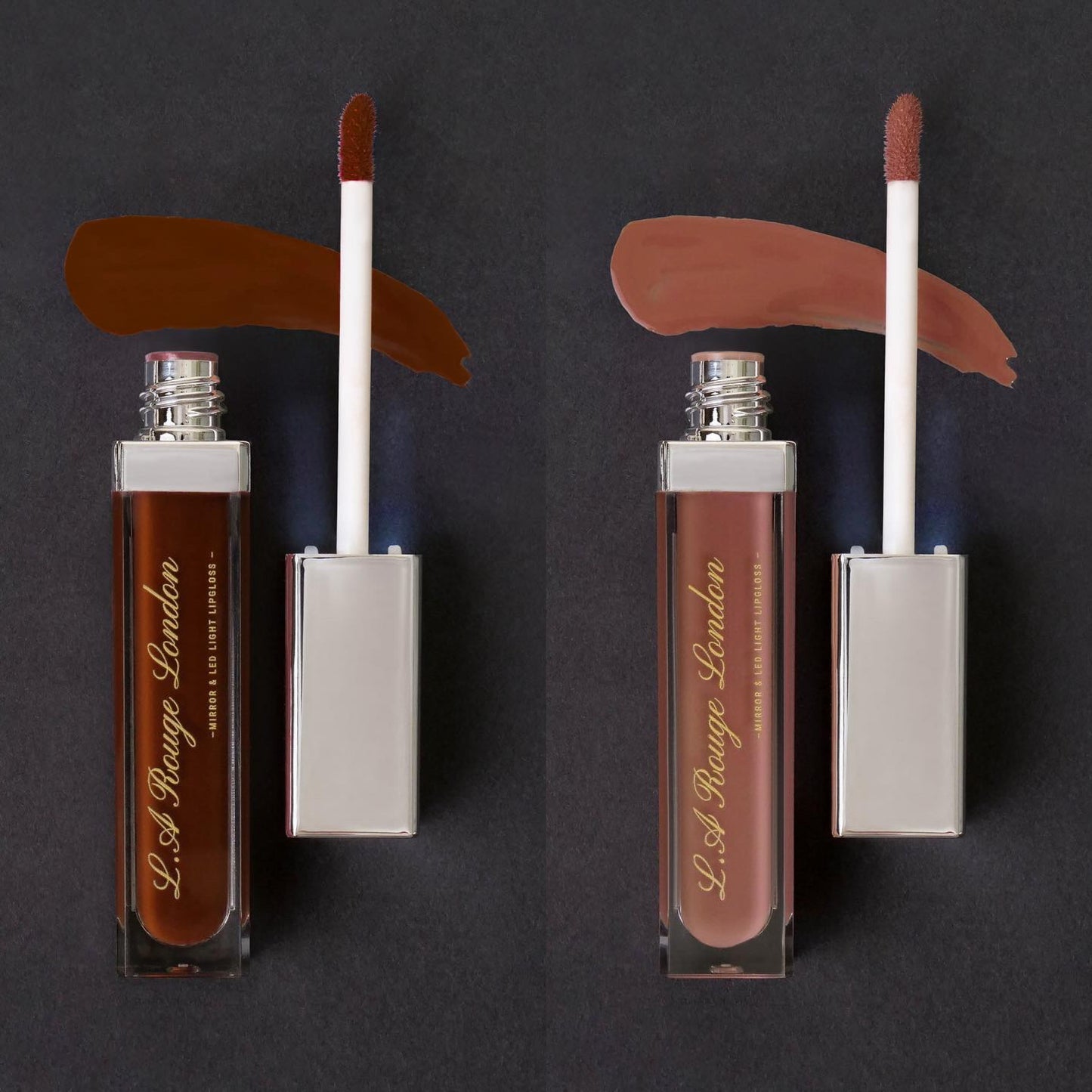 Mocha/Solar Led Light & Mirror Lipgloss Combo